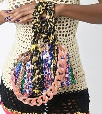 Luxury Crochet Mini-Duffle bag image 1