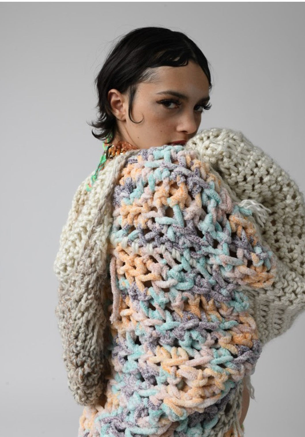 "PRESSURE" Crochet Hoodie  image 1