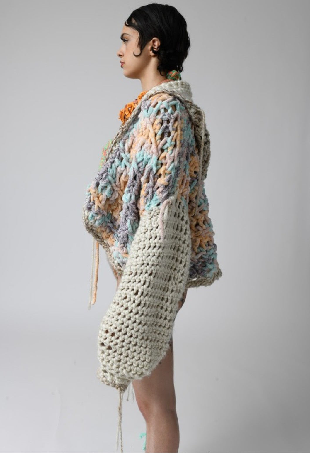 "PRESSURE" Crochet Hoodie  image 2