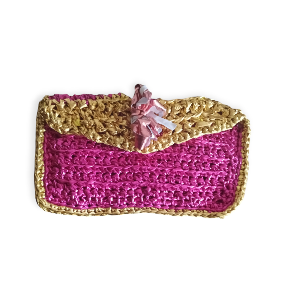 STAY FUSCHIA/GOLD & METALLIC CORAL image 0